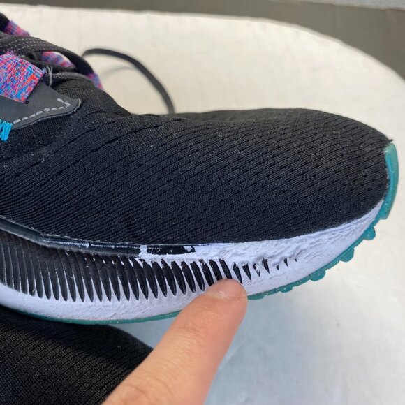 Nike Zoom Pegasus 38 Black Metallic White Fuchsia Silver CW7356-003 Size 13 Men main image 7